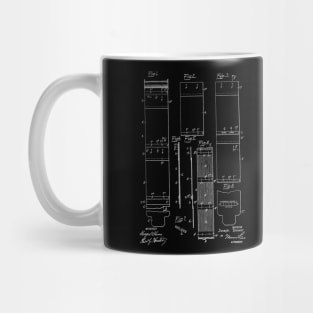 photographic roll film Vintage Patent Hand Drawing Mug